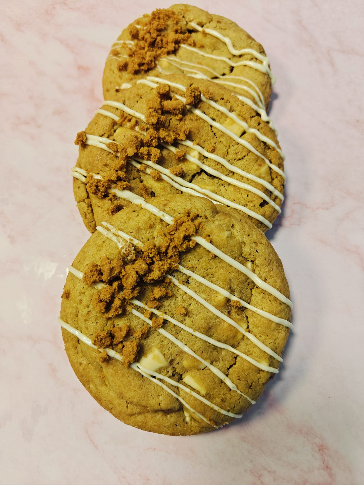 Biscoff White Chocolate Cookie