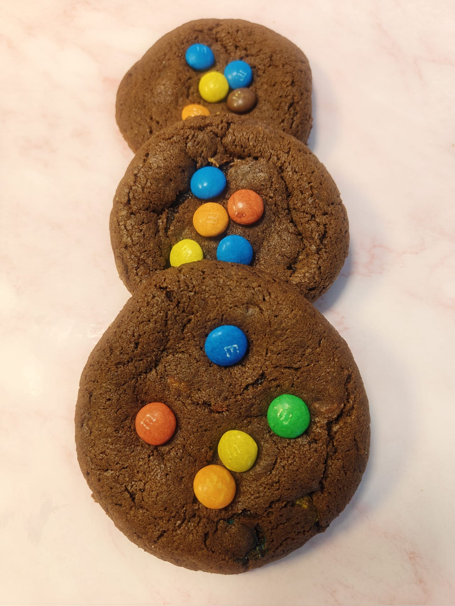 Chocolate M&M Cookie