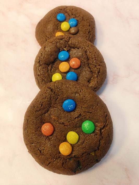 Chocolate M&M Cookie